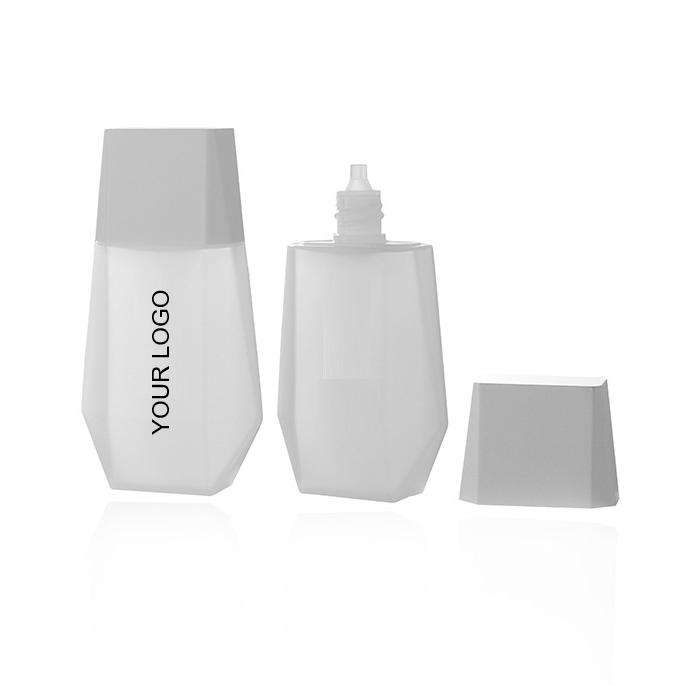 Wholesale Unique Shape Empty Plastic Lotion Sunscreen Cream Liquid Foundation Squeeze Bottle 35ml Custom OEM - ST106 - Image 4