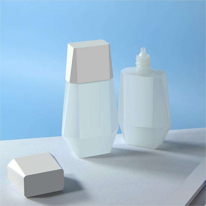 Wholesale Unique Shape Empty Plastic Lotion Sunscreen Cream Liquid Foundation Squeeze Bottle 35ml Custom OEM - ST106 - Image 5