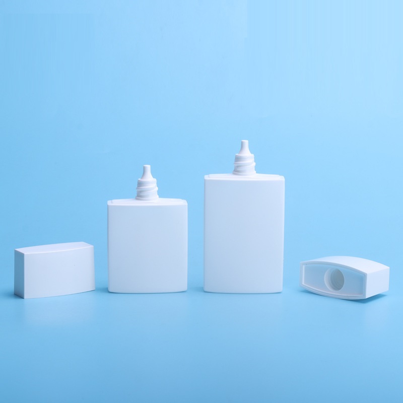 Square Empty Primer Liquid Foundation Sunscreen Cream Squeeze Bottle 30ml 50ml - ST171 - Image 5