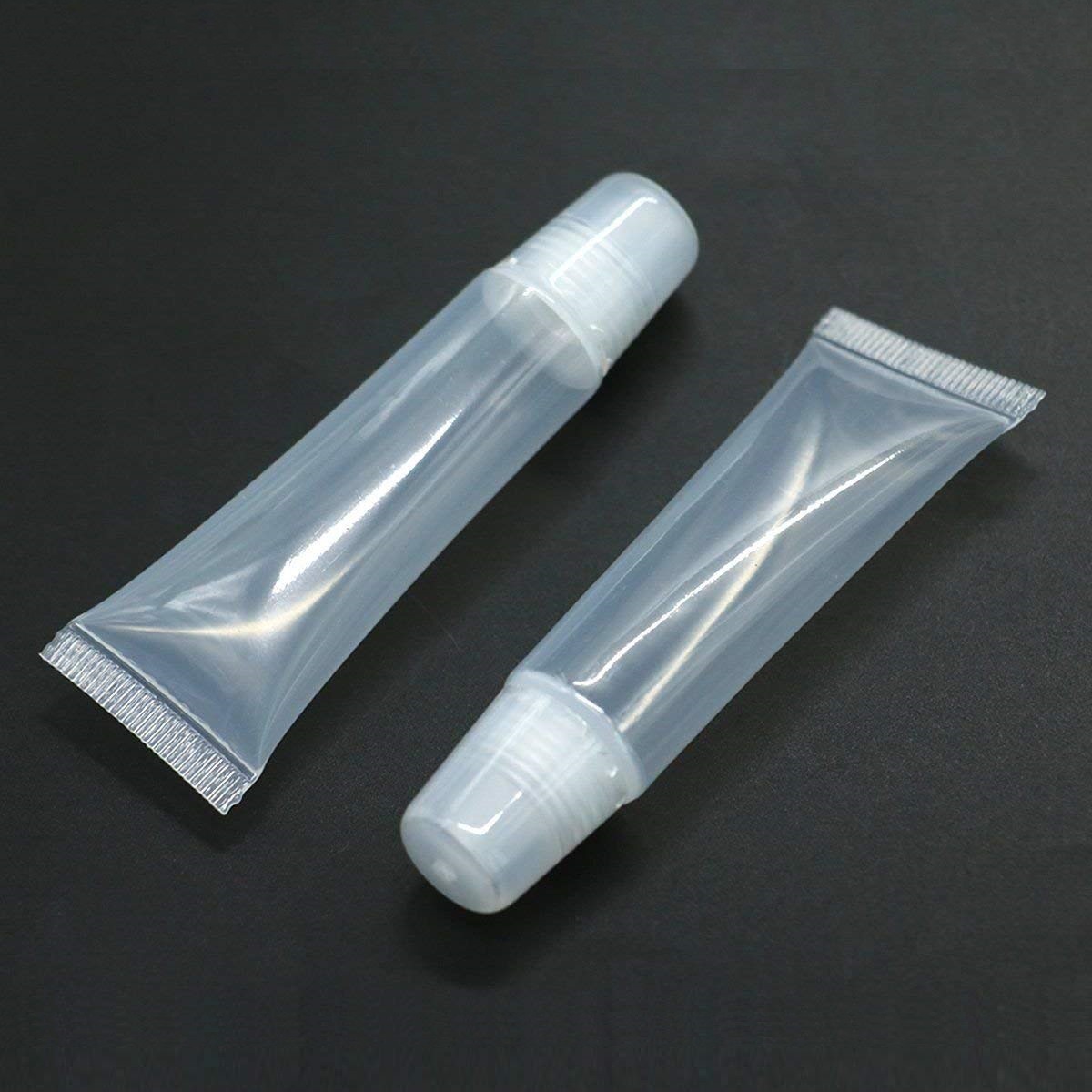 10ml 15ml Custom Empty Cosmetic Lip Gloss Lipstick Liquid Blush Squeeze Tube Packaging Plastic Soft Tube - ST178 - Image 2