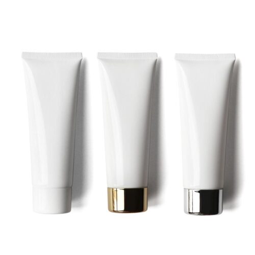 Plastic Screw Lid Empty Skincare Hand Cream Facial Cleanser Shampoo Squeeze Soft Tube Packaging 50ml 75ml 150ml - ST180