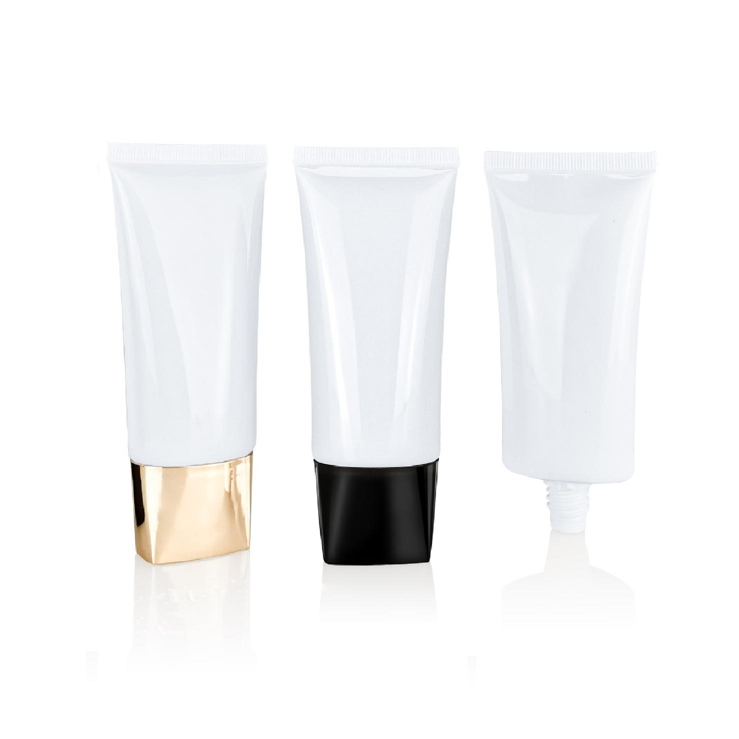 Square Screw Lid Empty Skincare Primer Face Cream Facial Cleanser Squeeze Soft Tube Packaging 120ml - ST182 - Image 3