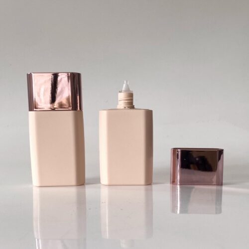 Rectangle Empty Primer Packaging Liquid Foundation Sunscreen Cream Squeeze Bottle 40ml - ST279