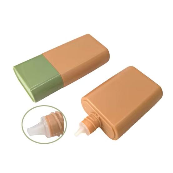 Rectangle Empty Primer Packaging Liquid Foundation Sunscreen Cream Squeeze Bottle 40ml - ST279 - Image 5