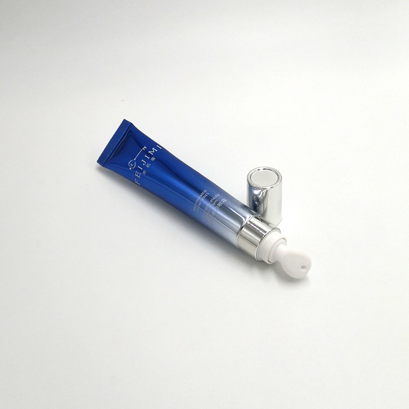 5ml 10ml 15ml High Quality Eye Cream Tube Zinc Alloy Tip High Gloss Aluminum Plastic Lip Gloss Lip Oil Packaging Squeeze Bottle - STQ195