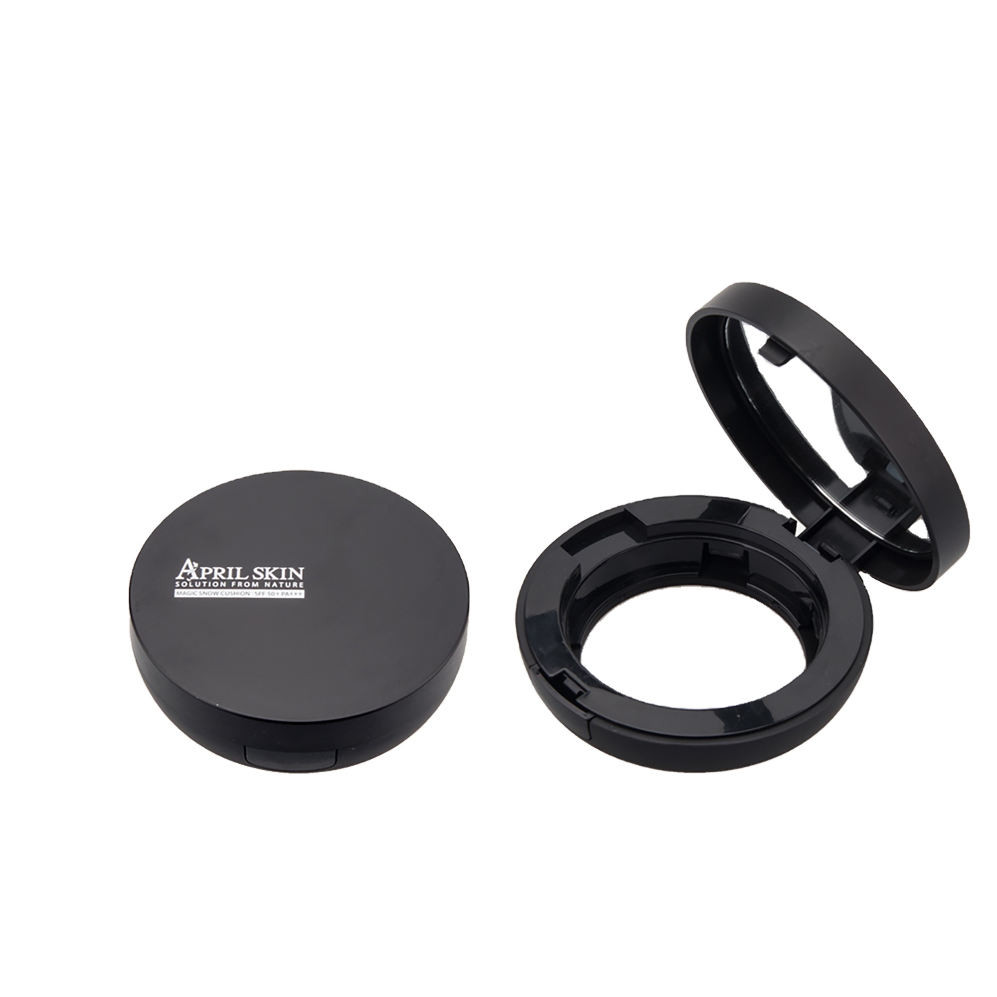 Wholesale Compact Mirror Cosmetic Round Empty Powder Case Custom Air Cushion Case Custom Logo Brands Empty BB Cream Compact - 05-P016