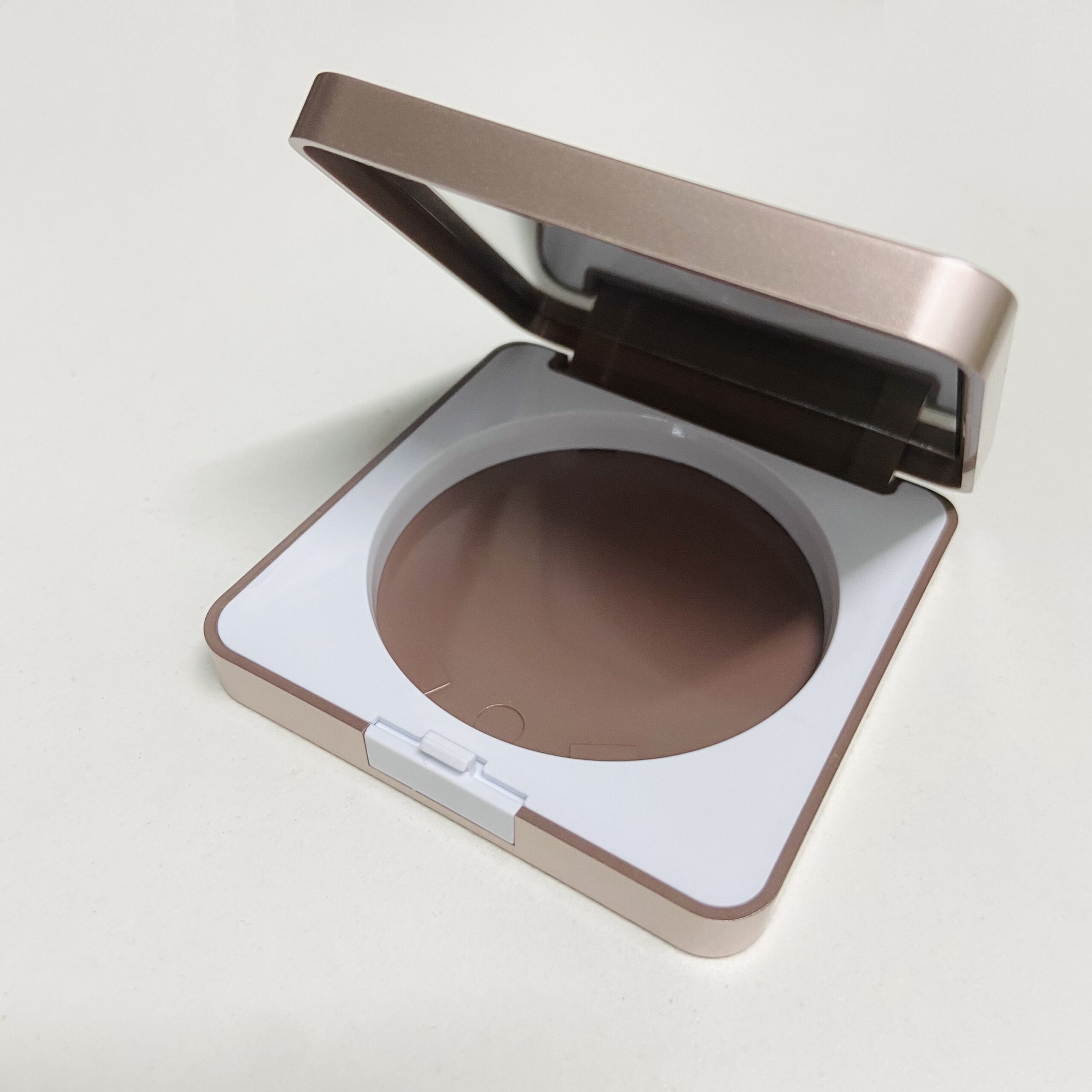 Private Label 10g Square Empty Highlighter Blush Compact Pressed Powder Case With Mirror Rose Gold Custom Logo - P0592 - Image 7
