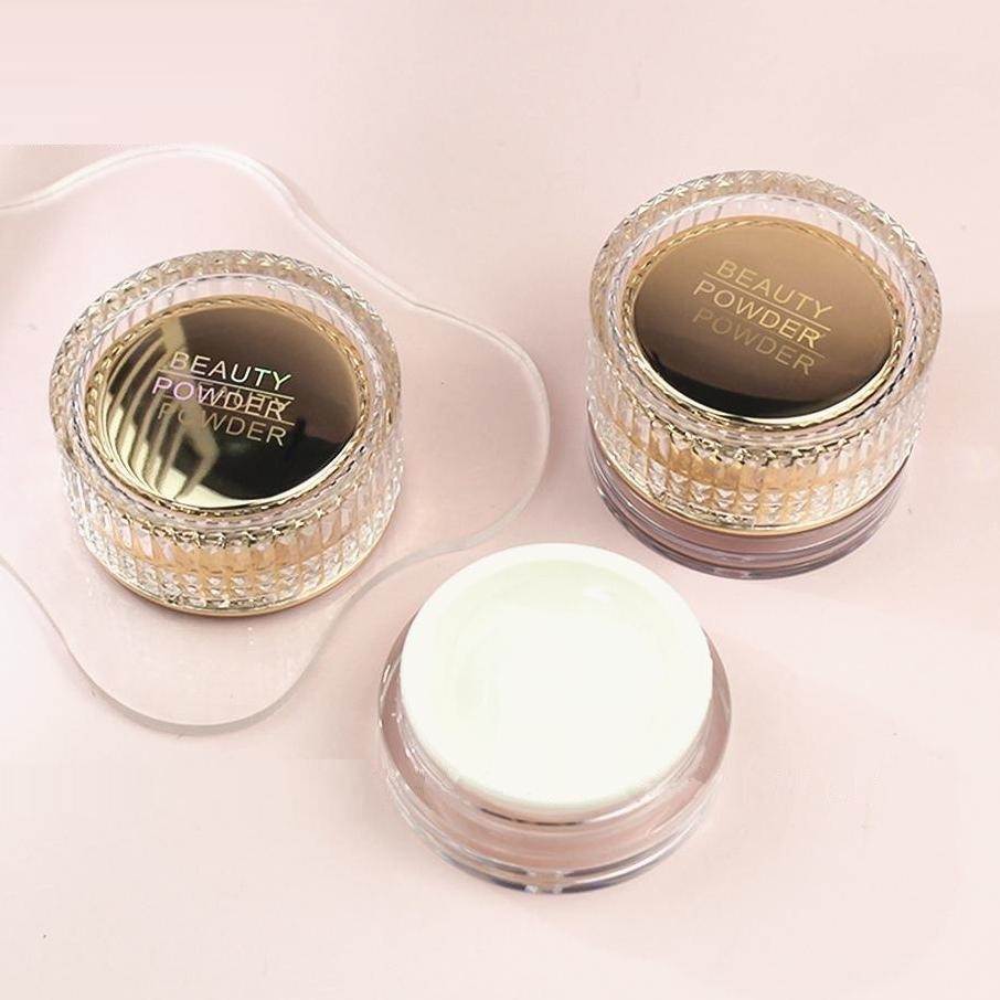Luxury 10g Empty Round Loose Powder Jar Packaging With Sifter - P097 - Image 4