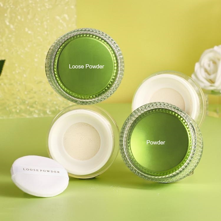 Luxury 10g Empty Round Loose Powder Jar Packaging With Sifter - P097 - Image 5