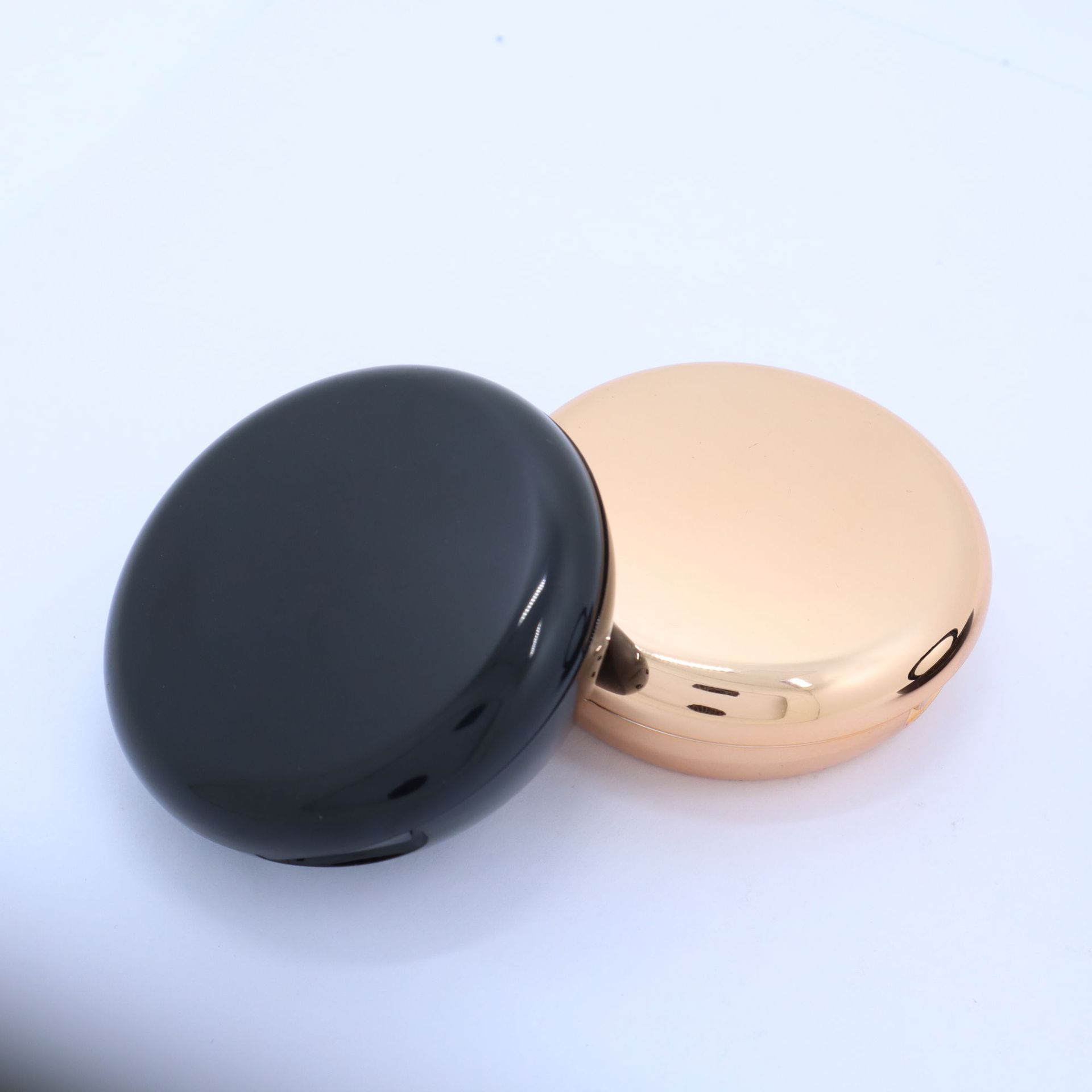 Cute Unique Round Shape Custom Empty Pressed Compact Powder Case Blush Case - P119 - Image 2