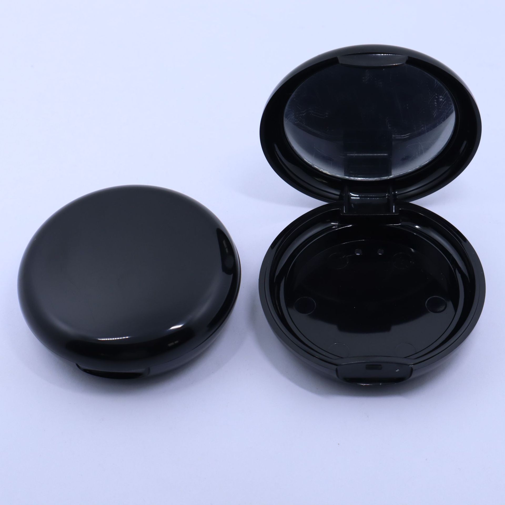 Cute Unique Round Shape Custom Empty Pressed Compact Powder Case Blush Case - P119 - Image 3