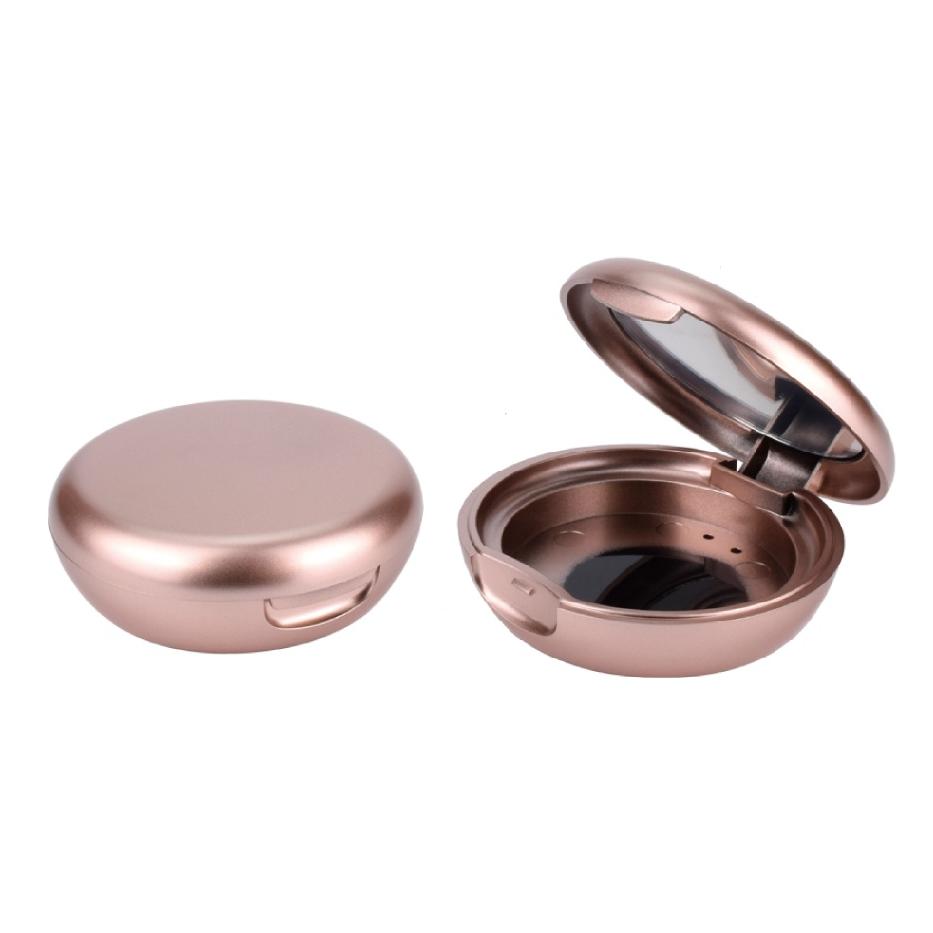 Cute Unique Round Shape Custom Empty Pressed Compact Powder Case Blush Case - P119 - Image 4