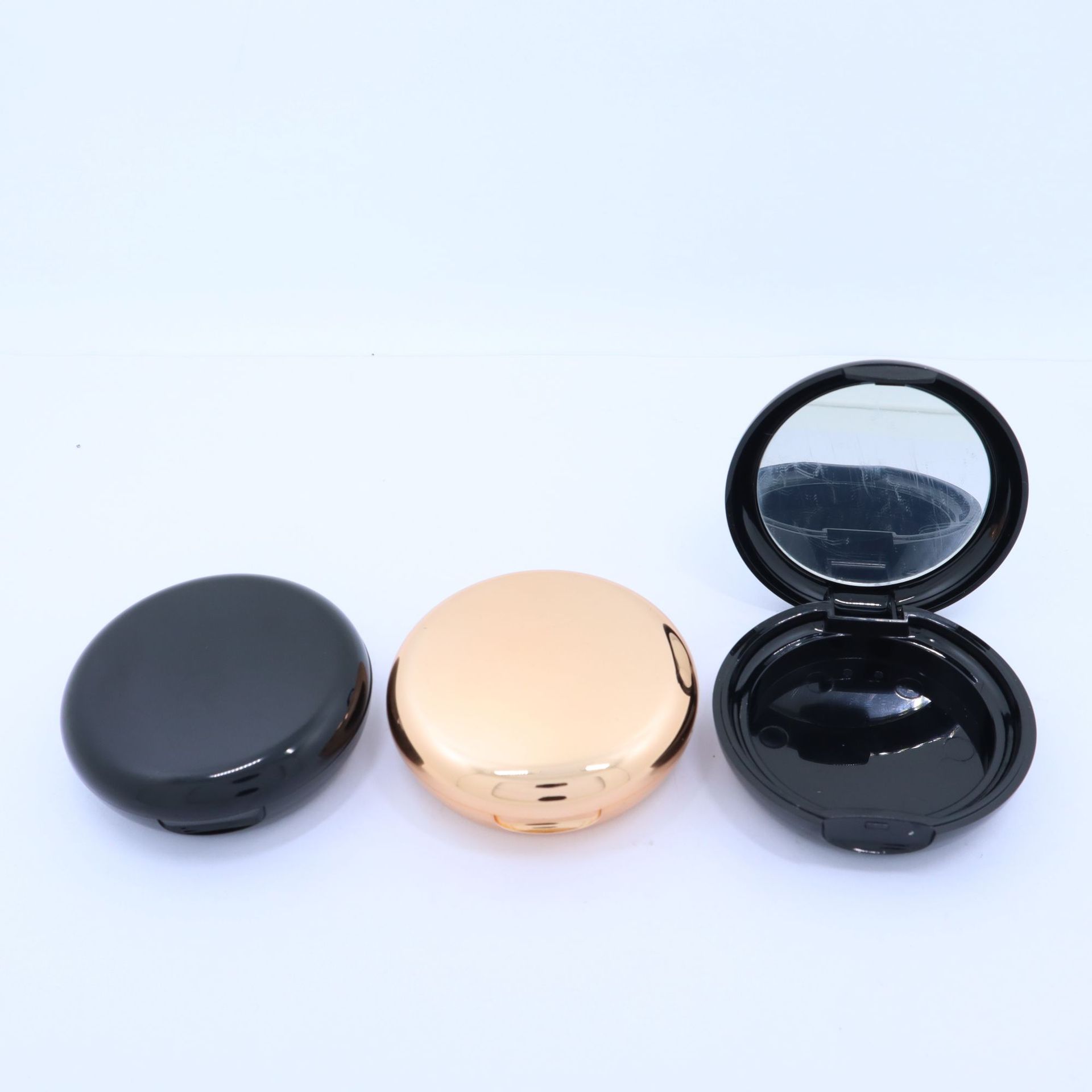 Cute Unique Round Shape Custom Empty Pressed Compact Powder Case Blush Case - P119 - Image 5