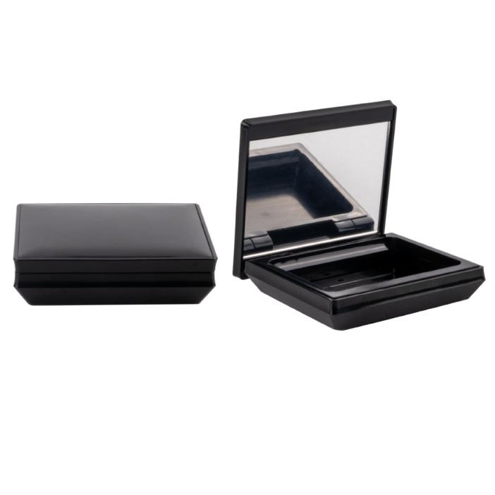 Custom Luxury Empty Square Magnetic Bronzer Highlighter Pressed Compact Powder Case Box - P126 - Image 2